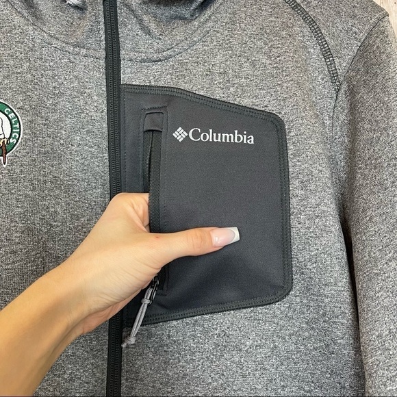 Columbia NBA Boston Celtics Long Sleeve Jacket Size Small Men - Picture 8 of 11